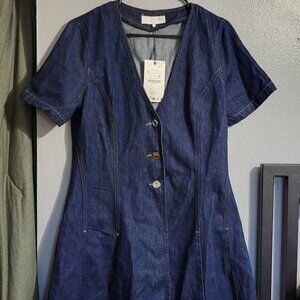 Denim dress